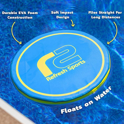 Soft Disc Flying Toy - Doesn't Hurt to Catch - Best Stocking Stuffers For Kids & Adults All Ages
