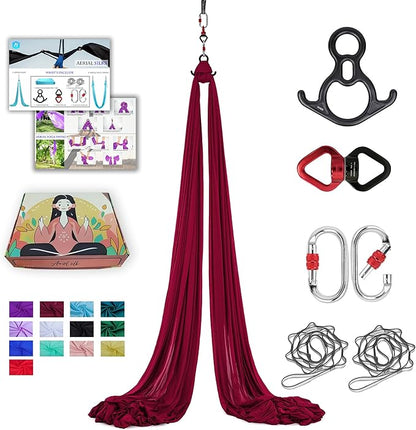Aerial Silks 11 Yards Aerial Silks For Home Aerial Yoga Swing Aerial Yoga Hammock Swing Aerial Silk