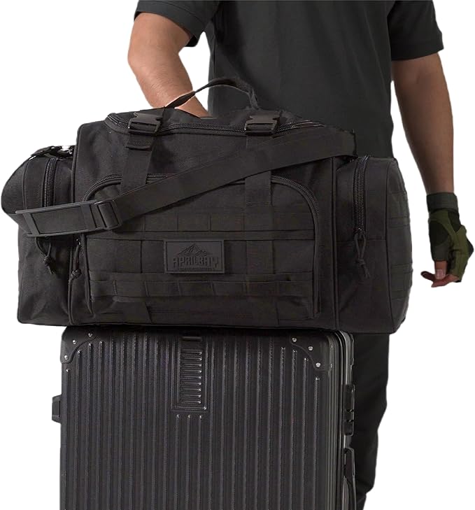 Duffel Bag – Heavy Duty Tactical Gym Bag for Men, Splashwater-Proof Weekender Travel Bag for