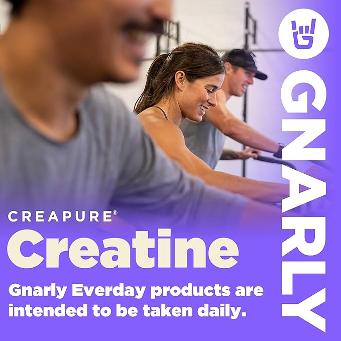 Gnarly Nutrition Creatine Powder – Creapure, Vegan Creatine Supplement – NSF Sport Certified
