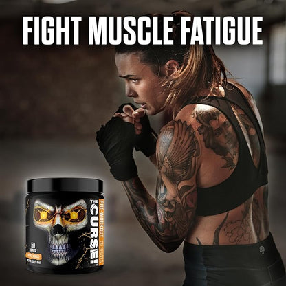 JNX SPORTS The Curse! Pre Workout Powder for Men & Women, Caffeine, Beta-Alanine, Creatine