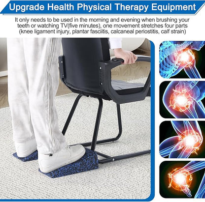Slant Board Squat Wedge for Calf Stretchingï¼? Pcs 12" x 6.3" Foot Stretcher Balance Board for