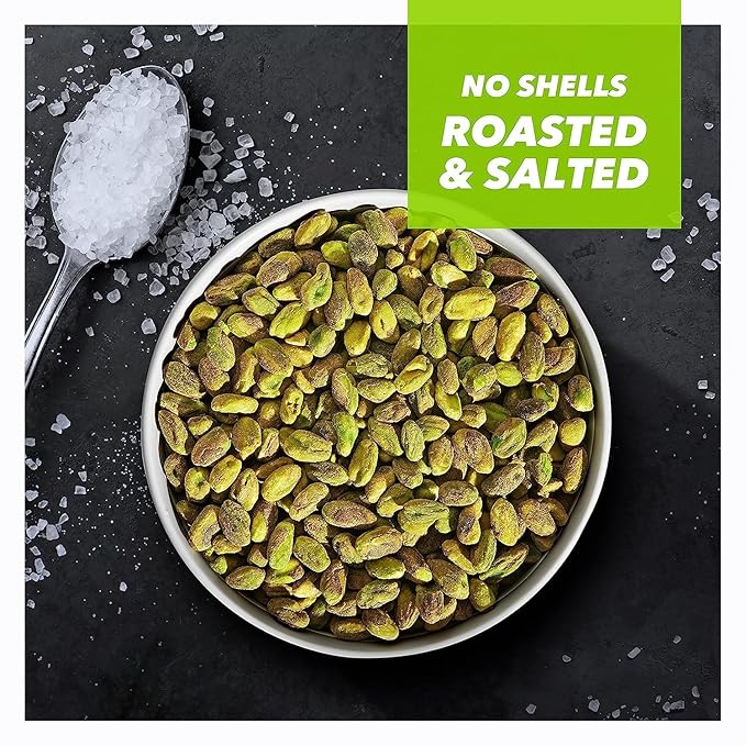 Wonderful Pistachios No Shells, Roasted & Salted Nuts, 0.75 Ounce Bag (Pack of 9), Protein Snacks