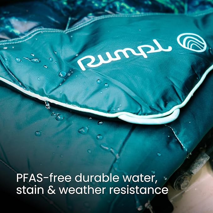 Rumpl Original Puffy Blanket - Warm, Water-Resistant Camping Blanket with 100% Recycled Synthetic