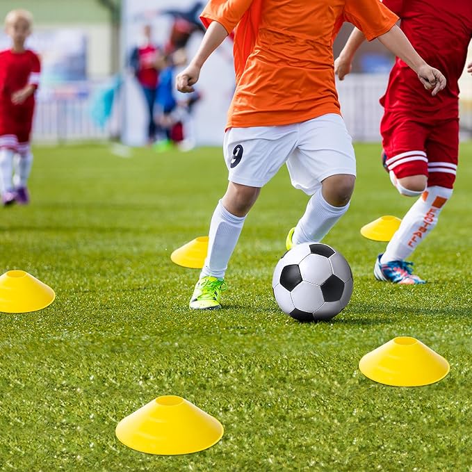 Agility Ladder Speed Training Equipment Set-20ft Agility Ladder,12 Soccer Cones,4 Hurdles, Jump