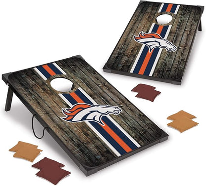 Wild Sports NFL 2' x 3' MDF Deluxe Cornhole Set - with Corners and Aprons