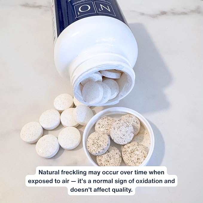 Nitric Oxide Lozenges for Heart Health Support - Dietary Supplement for Blood Flow, Oxygenation and