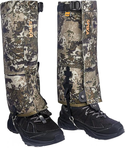 SPIKA Strike Snake Gaiters, Waterproof Snake Chaps for Hunting, Adjustable and Snake Resistent Leg