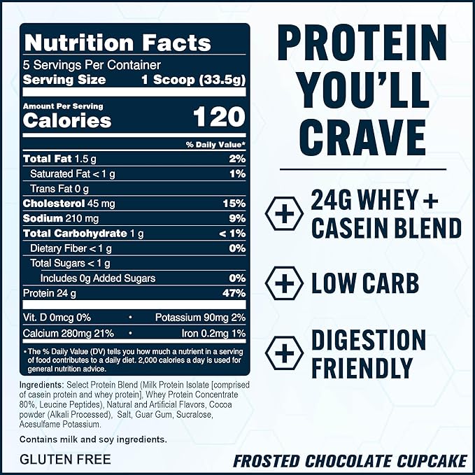 PEScience Select Protein Powder, Whey and Casein Blend, Clean Protein Powder for Women and Men, Low