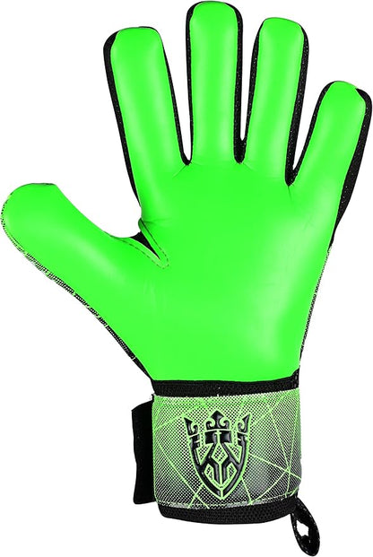 Soccer Goalie Goalkeeper Gloves for Kids Boys Youth & Adult,Latex Strong Grip Palms with Removable