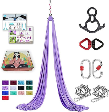 Aerial Silks 11 Yards Aerial Silks For Home Aerial Yoga Swing Aerial Yoga Hammock Swing Aerial Silk