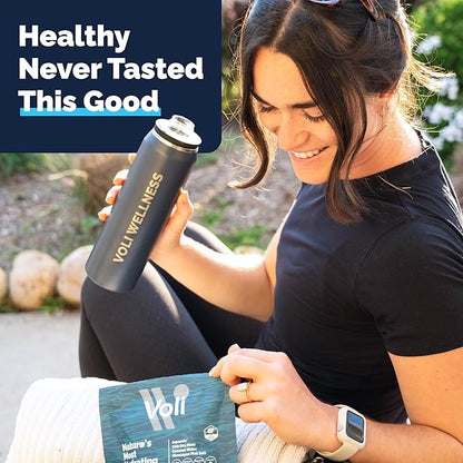 Voli Electrolytes Powder Packets | No Added Sugar Electrolyte Drink Mix for Hydration | Keto &