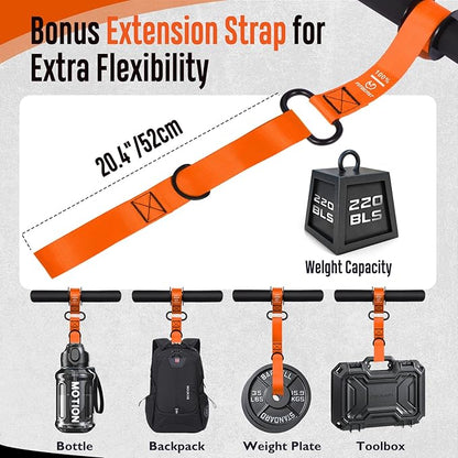 FitBeast Forearm Strengthener & Forearm Exerciser, Wrist Roller with Thicker Handle, Forearm