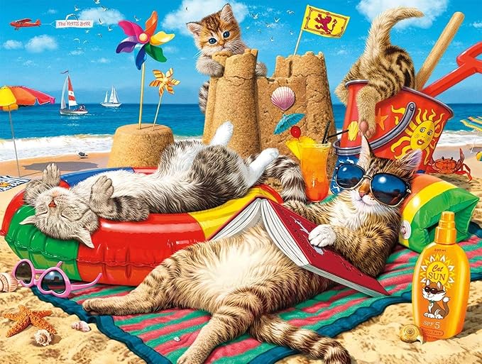 Buffalo Games - Steve Read - Beachcombers - 750 Piece Jigsaw Puzzle For Adults -Challenging Puzzle