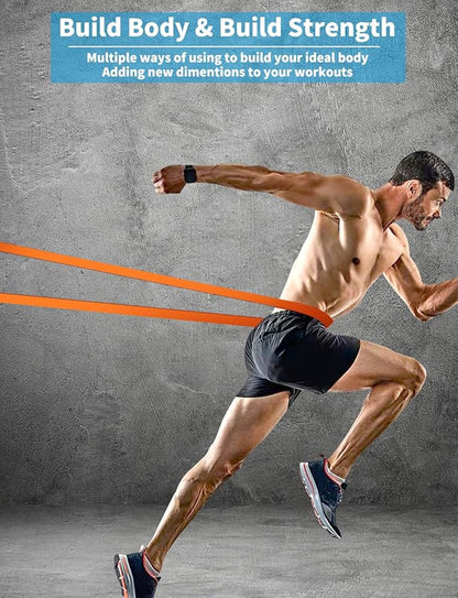 Pull Up Bands, Resistance Bands, Pull Up Assistance Bands Set for Men & Women, Exercise Workout