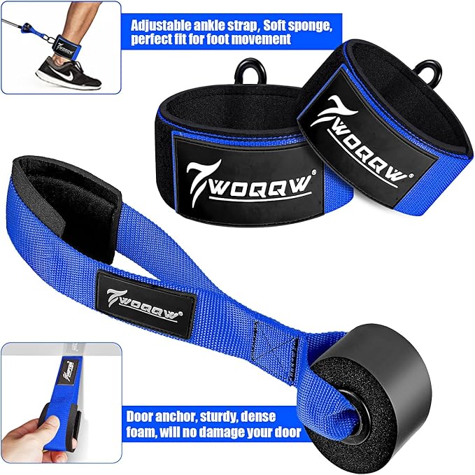 Heavy Resistance Bands for Working Out, 350lbs/450lbs Exercise Bands with Handles, Workout Bands