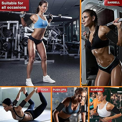 Zunate Upper Arm Compression, Biceps Triceps Tendon Brace Support, Pain Relief Adjustable Arm Strap