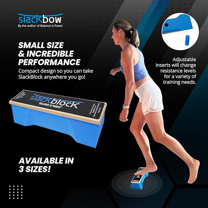 SlackBlock Athletic Balance Trainer – Improve Balance, Stability, and Athletic Performance