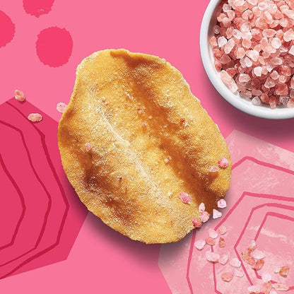 WILDE Himalayan Pink Salt Protein Chips, Thin and Crispy, High Protein, Keto Friendly, Made with