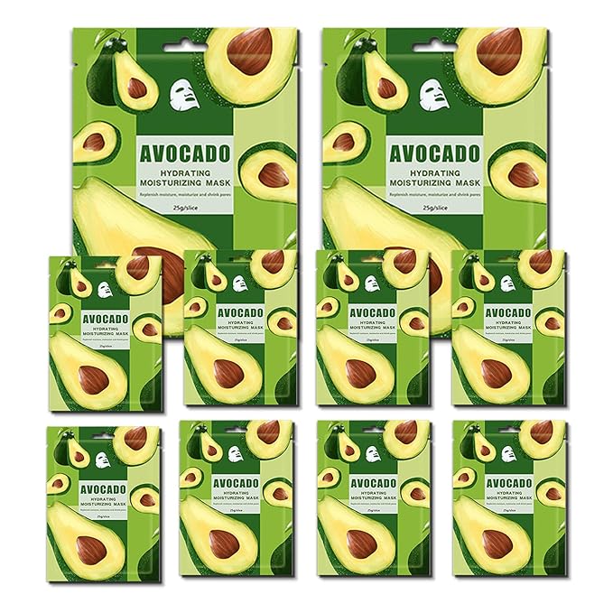 Face Masks Skincare,Hydrating Sheet Masks,Collagen Night Wrapping Mask,Facial Mask for