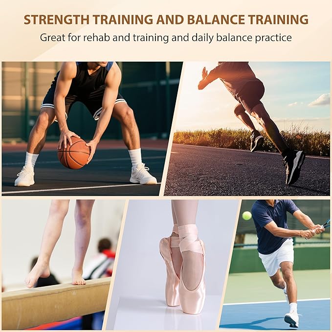 Ankle Foot Strengthener Exerciser for Sprained, Single Leg Balance Board for Sprained Ankle