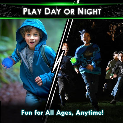 Redux: The Original Glow in The Dark Capture The Flag Game | Ages 8+ | Outdoor Games for Kids and
