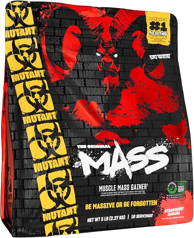 Mutant Mass | Weight Mass Gainer Protein Powder - high Calorie Protein Powder for Mass gain