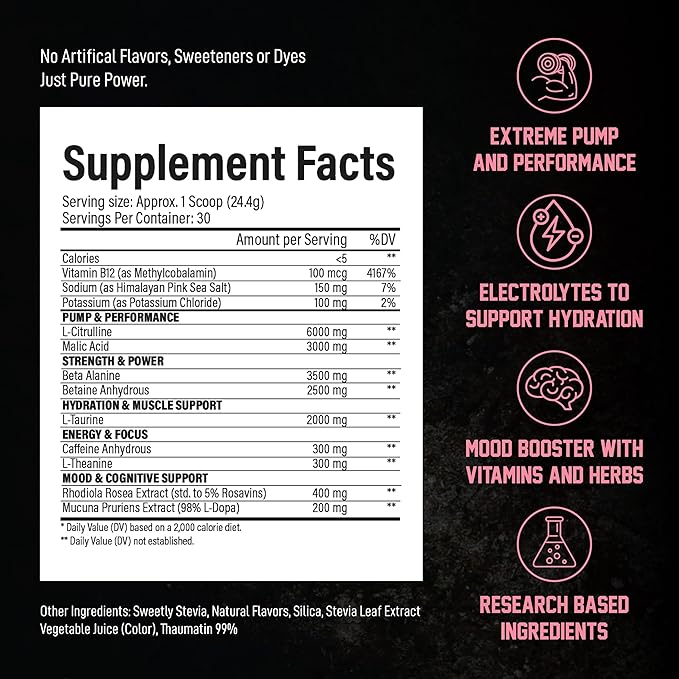 Voyager Pre-Workout Planet Punch ??Creatine-Free Powder w/L-Citrulline, Beta-Alanine, Caffeine