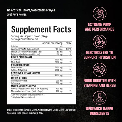Voyager Pre-Workout Planet Punch ??Creatine-Free Powder w/L-Citrulline, Beta-Alanine, Caffeine