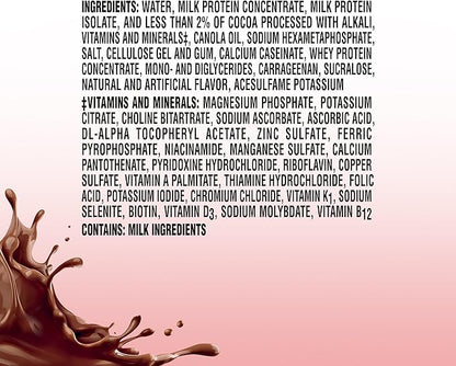 BOOST MAX Protein Shakes Ready to Drink - 30g High Protein Shake - Chocolate | Nutritional Drinks