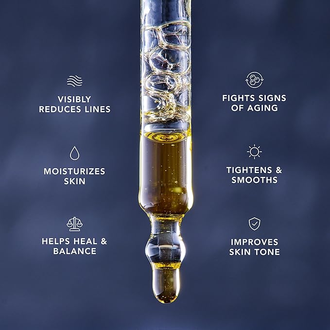 Caldera + Lab The Good | Men's Organic Moisturizing Face Serum for Dry, Sensitive, & Normal Skin