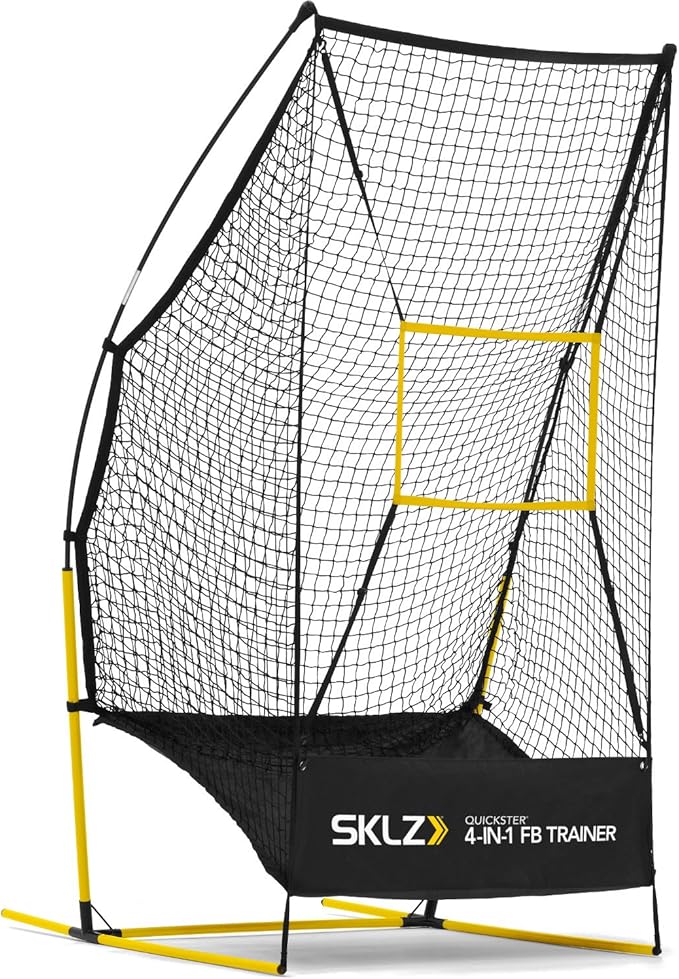 SKLZ Quickster Football Net: Portable, Durable Training Goal for Football Practice – Easy Setup