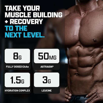 Nutrex Research EAA Hydration | EAAs + BCAA Powder | Muscle Recovery, Strength, Muscle Building