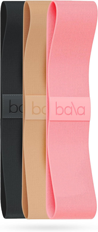 Bala Booty Bands Resistance Bands for Women & Men - Elastic Exercise Bands for Working Out - Wrist