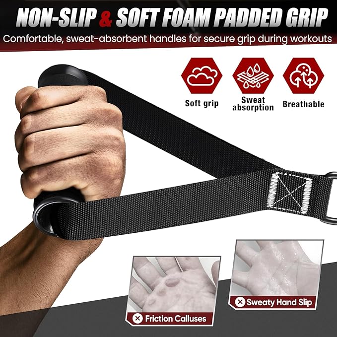 HPYGN Resistance Bands, Exercise Bands for Working Out, Workout Bands Men, Fitness Band with