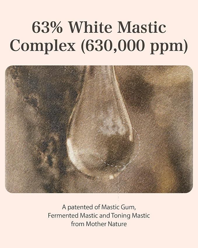 MASTINA Mastic Ampoule Serum Spoid Type Set(Dropper Type, 0.5fl oz, pack of 3), Fermented Mastic