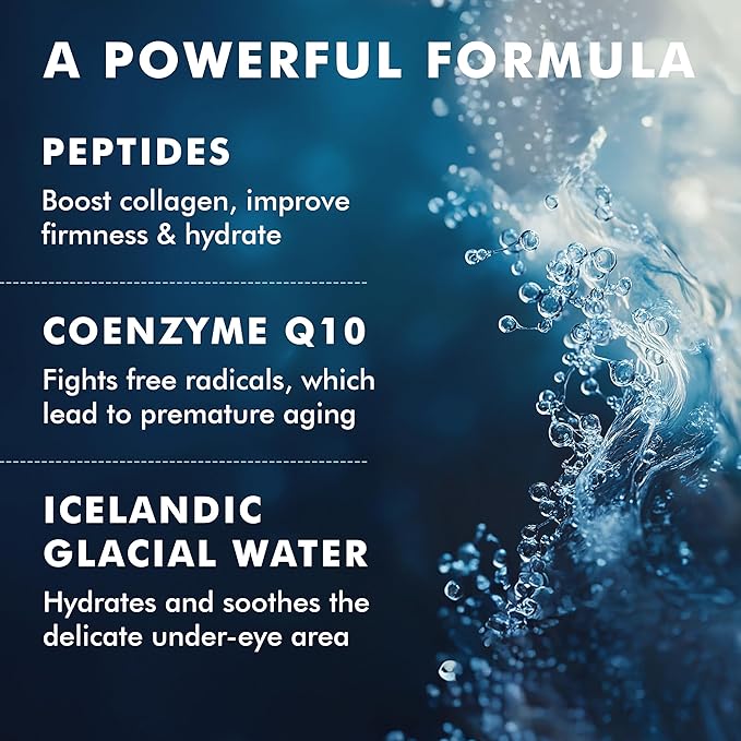 Skyn ICELAND Hydro Cool Firming Smile Line Patches, 10 Minute Smoothing Treatment with Peptides and