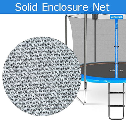 Trampoline Replacement Safety Enclosure Net for 6 Straight Poles Round Frame Trampolines