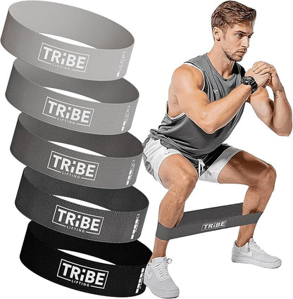 Fabric Resistance Bands for Working Out - Booty Bands for Women and Men - Exercise Bands Resistance