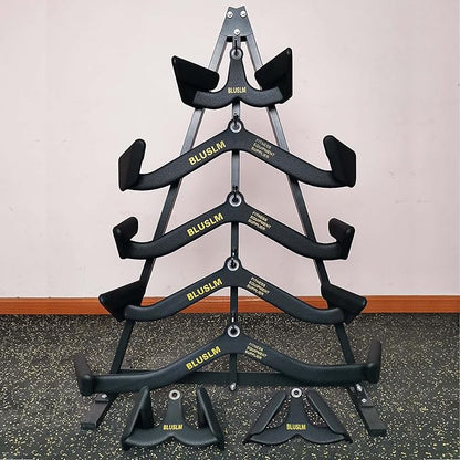 LAT Pull Down Bar for Cable Machine, LAT Pulldown Attachments T Bar V Bar Cable Attachment, Back