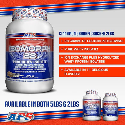 APS Nutrition Isomorph Protein Powder Supplement | Whey Protein Isolate | Ultra- Filtered | 28g