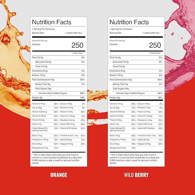 Boost Breeze Clear Nutritional Drink, 9g Protein, 250 Nutrient-Rich Calories, 2 Flavor Variety Case