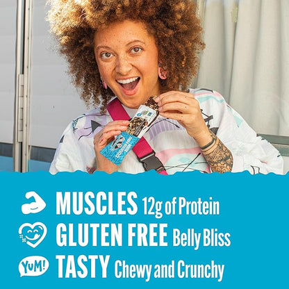 Lenny & Larry's Cookie-fied Protein Bar ??Chocolate Almond Sea Salt Vegan Protein Bars 9x45g