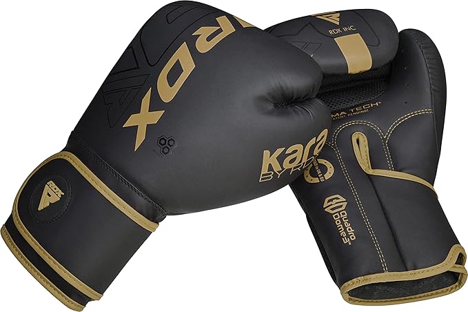 RDX Boxing Gloves, Pro Training Sparring, Maya Hide Leather, Muay Thai MMA Kickboxing, Men Women