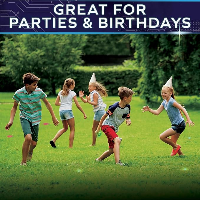 Glow in The Dark Capture The Flag - Starter Set | Ages 8+ | Outdoor Games for Kids 8-12+ | Glow in