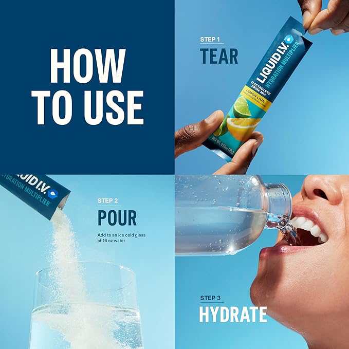 Liquid I.V.® Hydration Multiplier Sugar-Free - Rainbow Sherbet | Electrolyte Powder Drink Mix | 1