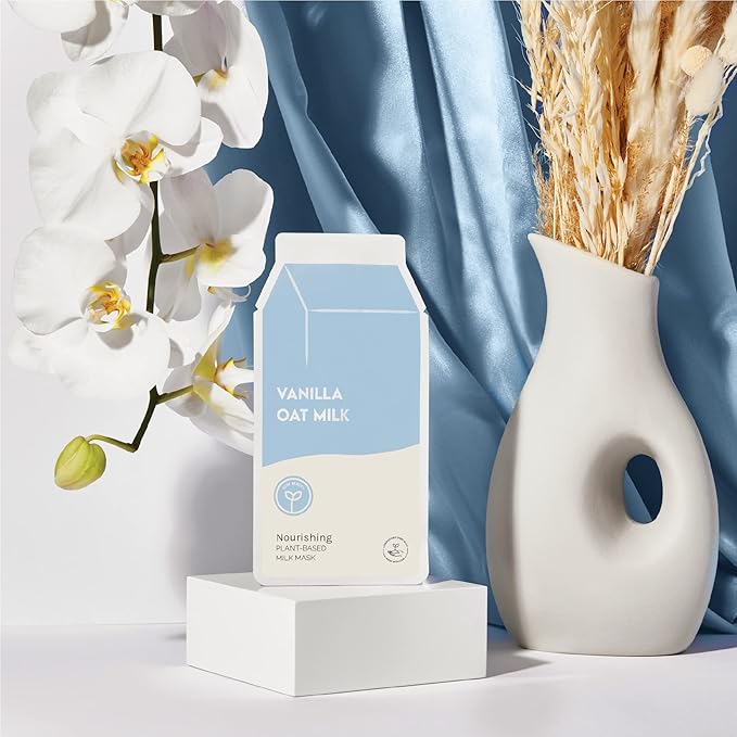 ESW Beauty Vanilla Oat Milk - Nourishing Plant-Based Milk Face Mask - Calming with Vanilla & Oat