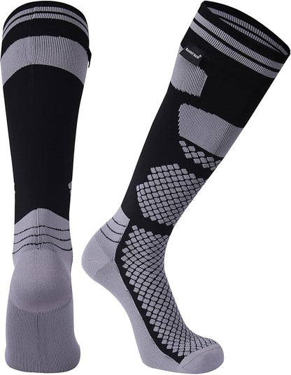 RANDY SUN Waterproof Skiing Socks, [SGS Certified] Unisex Knee High Breathable Hiking Trekking Sock
