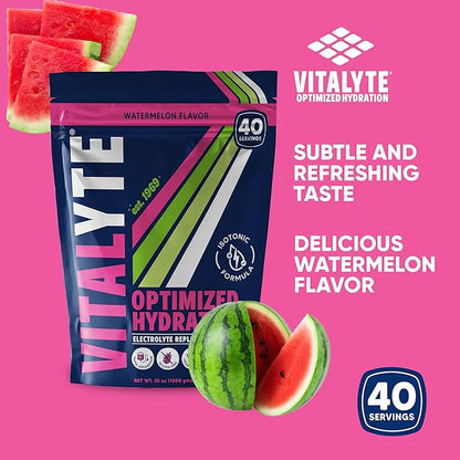 Vitalyte Electrolyte Powder Drink Mix, Isotonic Electrolyte Hydration Mix, Case Pack (6 Pack