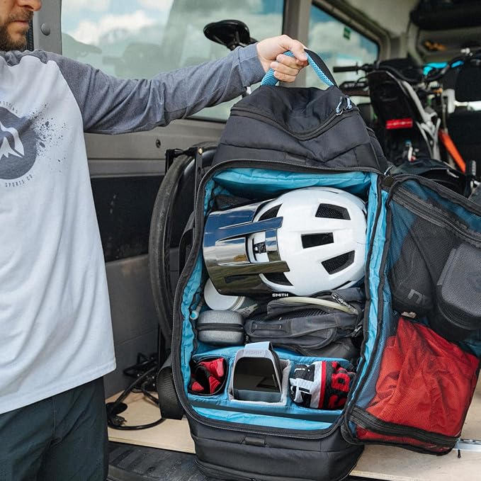 Wildhorn Big Mesa 90L MTB Gear Bag - Lightweight & Waterproof Duffel, Mountain Bike Duffle Bag